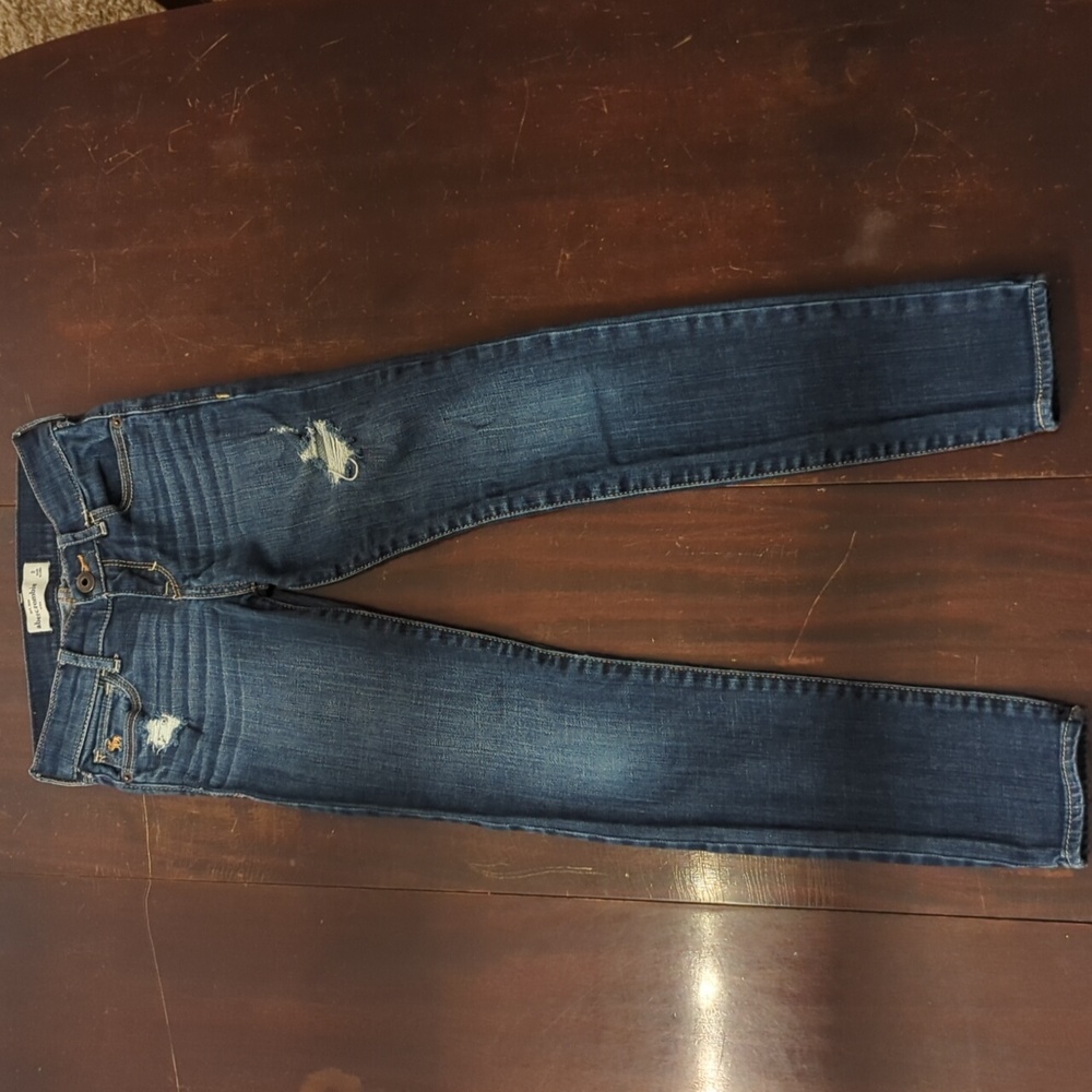 Abercrombie kids skinny jeans size 8
